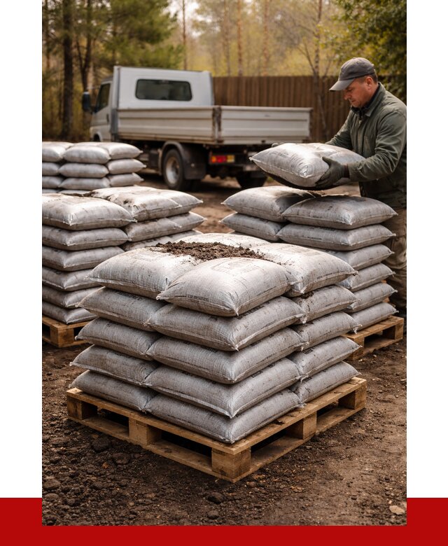 Чернозем в мешках с доставкой в Соликамске от 4328 р. | ПРОНЕРУДСлк