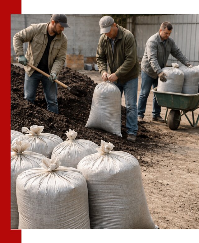 Купить чернозем в мешках с доставкой в Соликамске