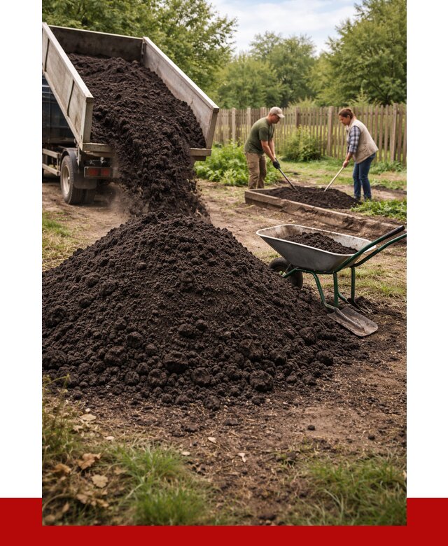Купить чернозем для огорода в Соликамске от 2576 р. | ПРОНЕРУДСлк