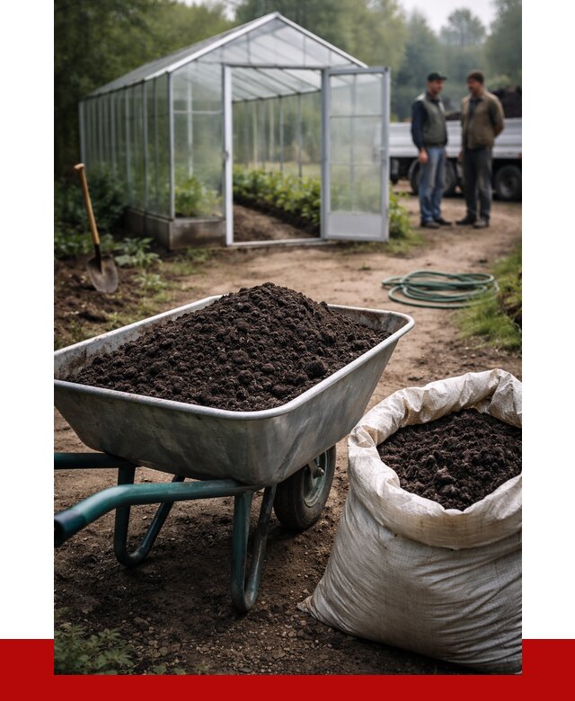 Чернозем для теплицы в Соликамске с доставкой от 1546 р. | ПРОНЕРУДСлк