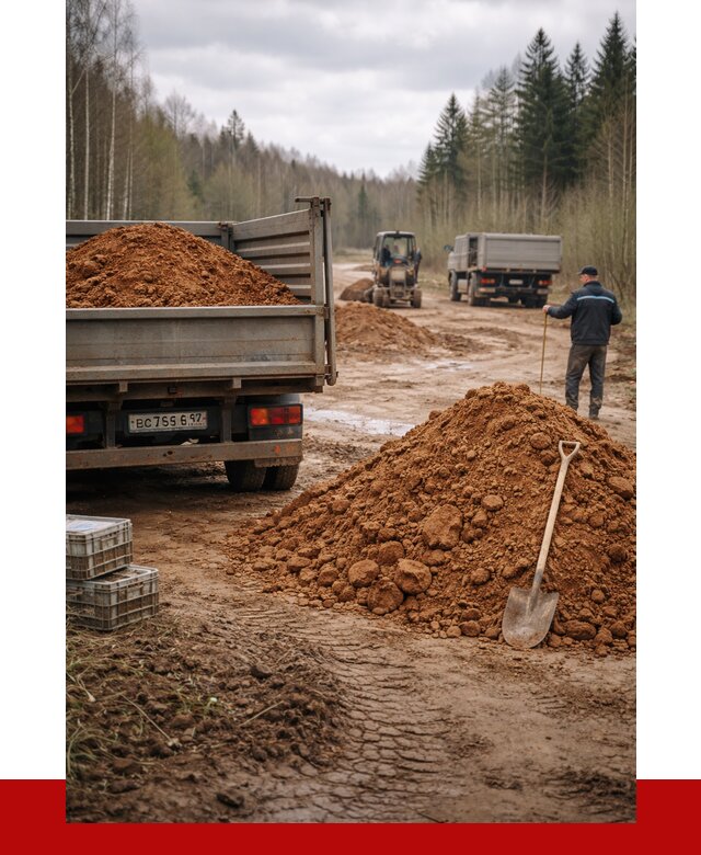 Глина и суглинки в Соликамске от 4637 р. за куб | ПРОНЕРУДСлк
