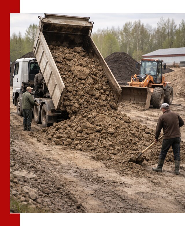 Доставка глин и суглинков в Соликамске оптом и вкрай