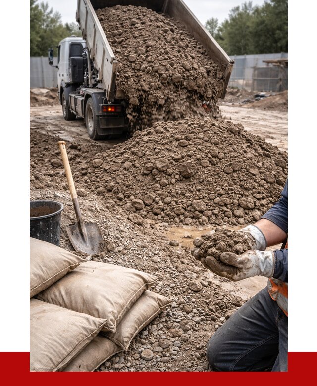 Купить глина для засыпки в Соликамске от 1237 р. за куб | ПРОНЕРУДСлк