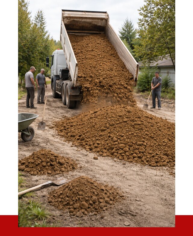 Купить суглинок с доставкой в Соликамске от 2576 р. за куб | ПРОНЕРУДСлк