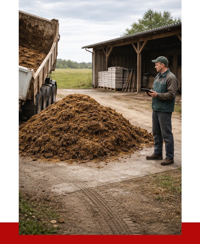 Купить навоз с доставкой в Соликамске от 1237 р. за куб | ПРОНЕРУДСлк