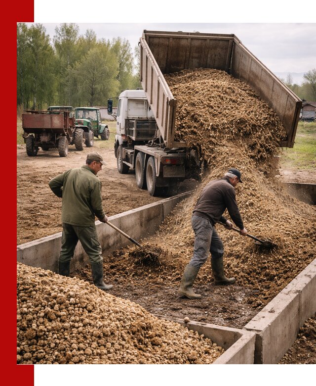 Куриный помет с доставкой в Соликамске оптом и в розницу