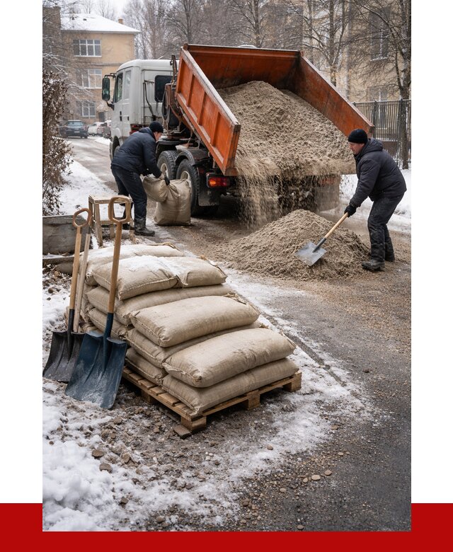 Противогололедные материалы оптом в Соликамске от 4328 р. | ПРОНЕРУДСлк