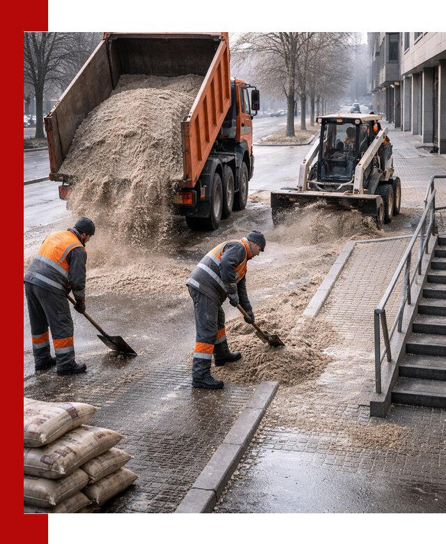 Поставка противогололедных материалов в Соликамске