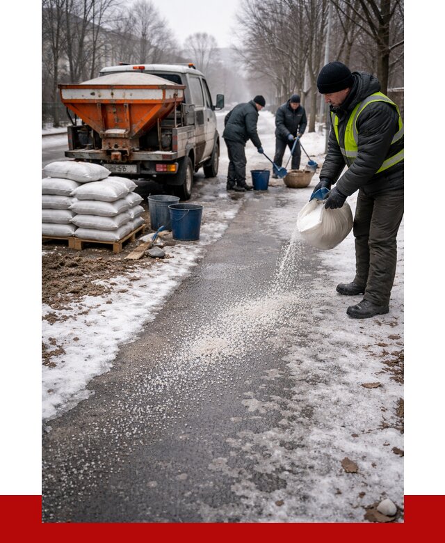 Реагент против гололеда в Соликамске с доставкой от 4637 р. | ПРОНЕРУДСлк