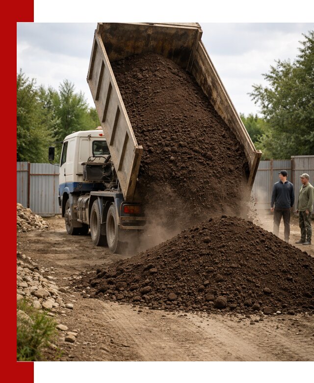 Доставка самосвалом 10 кубов в Соликамске быстро и надёжно