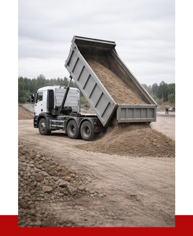 Доставка самосвалом 15 кубов в Соликамске от 6698 руб. | ПРОНЕРУДСлк