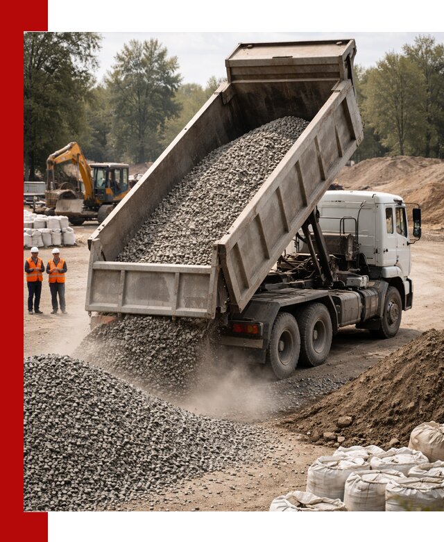 Аренда самосвала в Соликамске для доставки сыпучих и нерудных материалов