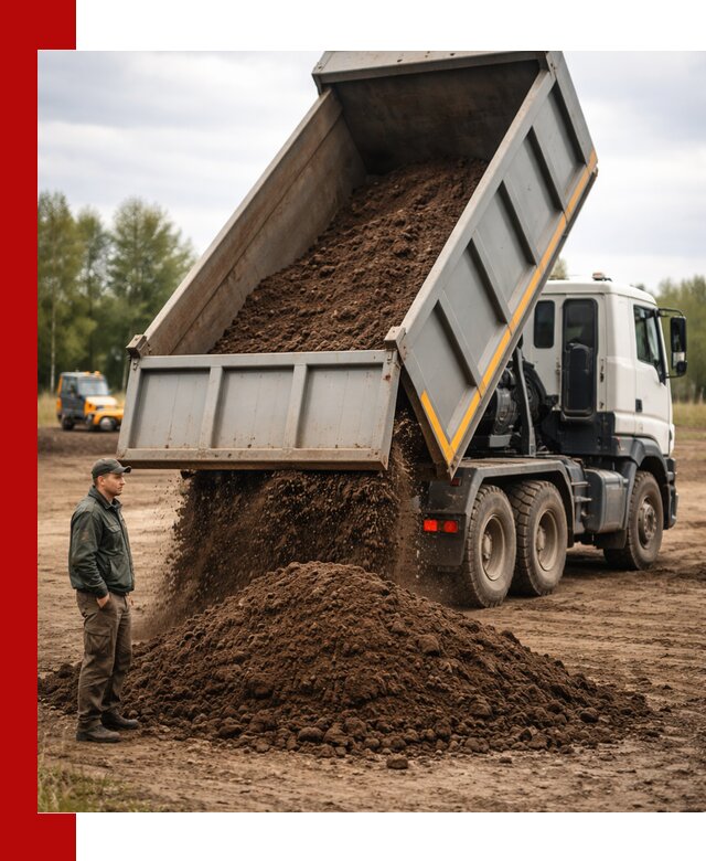 Аренда самосвала с водителем в Соликамске для сыпучих грузов и навоза