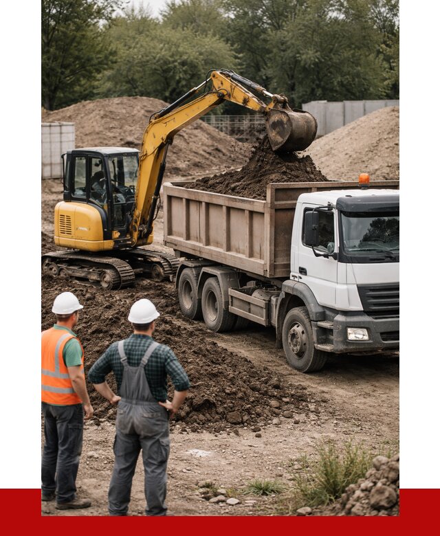 Вывоз грунта в Соликамске от 4637 р. самосвалом | ПРОНЕРУДСлк
