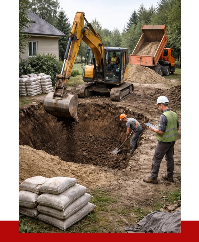 Рытье котлована в Соликамске быстро от 4637 р. ПРОНЕРУДСлк