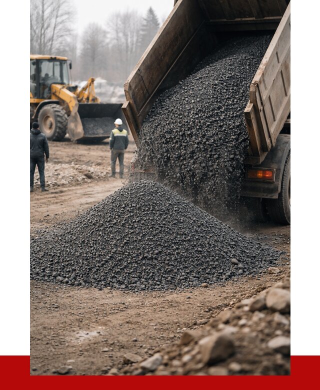 Асфальтовая крошка в Соликамске с доставкой от 1855 р. | ПРОНЕРУДСлк